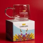 Taza candelaria de doble pared 250 ml