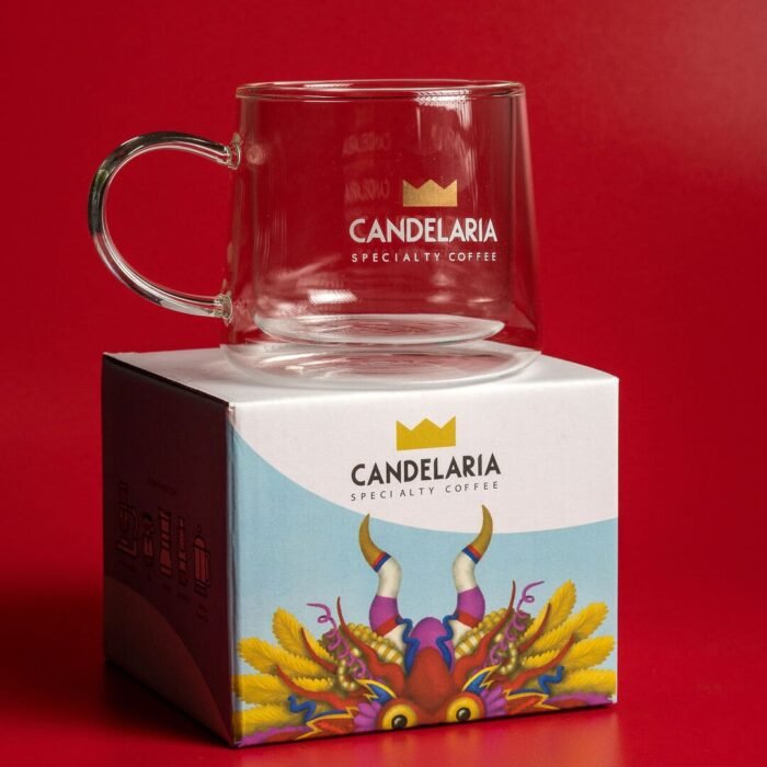 Taza candelaria de doble pared 250 ml